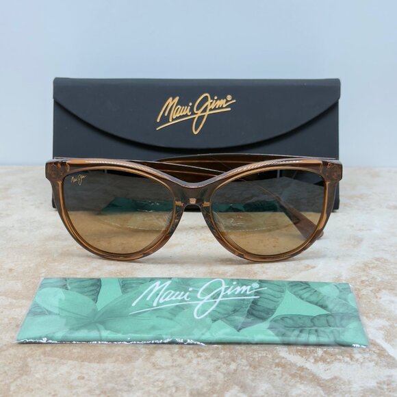 Maui Jim Accessories - Maui Jim Glory Glory Cinnamon Polarized Bronze Sunglasses HS833-12F